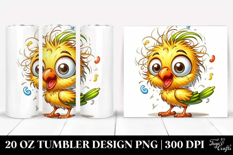 Colorful Crazy Baby Canary | 20 Oz Tumbler