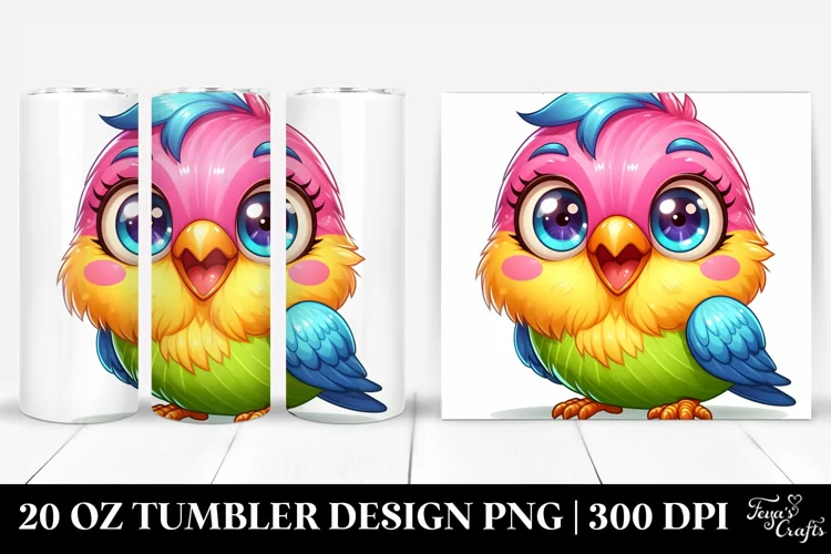 Colorful Crazy Baby Canary | 20 Oz Tumbler