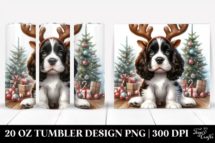 Vibrant English Springer Spaniel 20 Oz Tumbler