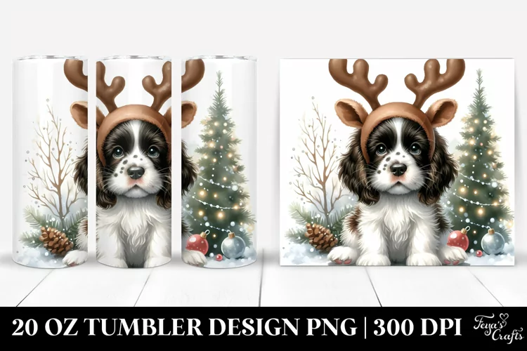 Expressive English Springer Spaniel 20 Oz Tumbler