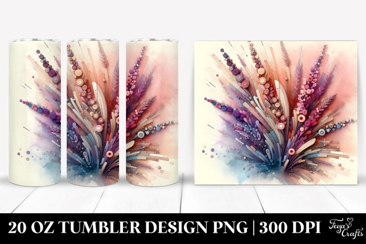 Pastel Watercolor Flower Png Image 15