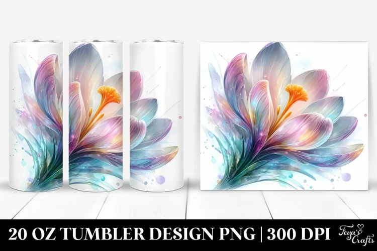Shiny Crocus Tumbler