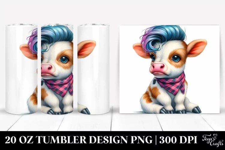 Baby Cow in Style, 20 Oz Tumbler