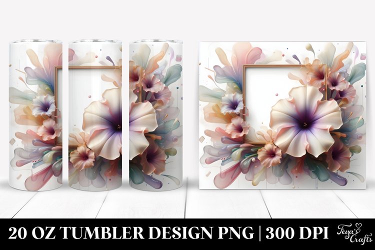 Pastel Watercolor Flower Png Image 14