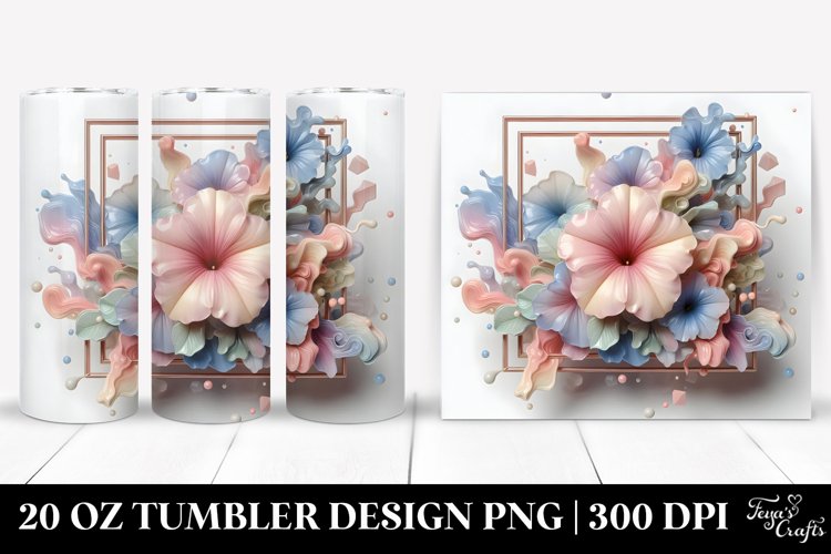 Pastel Watercolor Flower Png Image 13