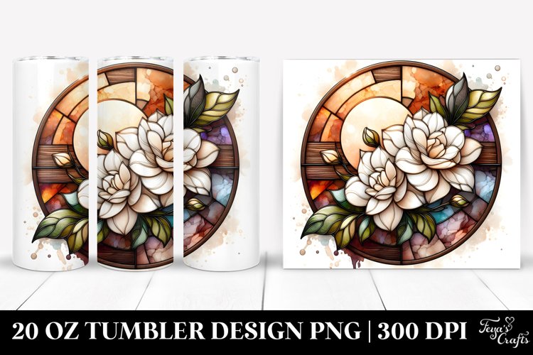 Stained Gardenia | 20 Oz Tumbler example image 1
