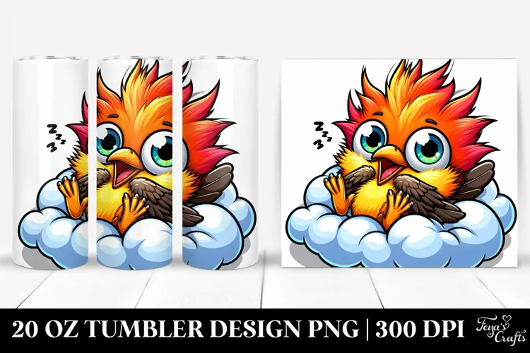 Cute Cartoon Baby Oriole Tumbler