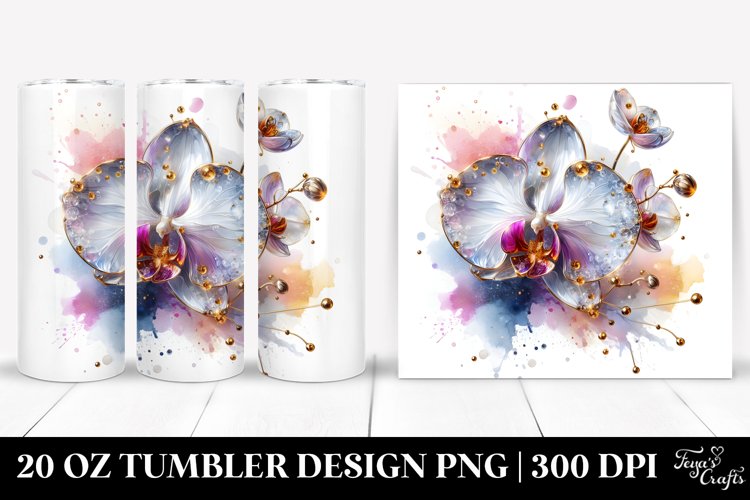 Orchid Clipart Image 15