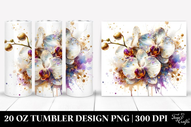 Orchid Clipart Image 13