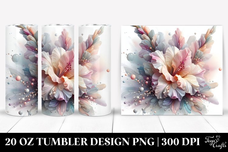 Pastel Watercolor Flower Png Image 9
