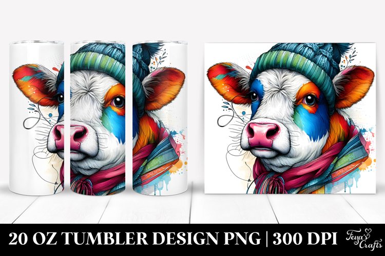 Christmas PNG 20 Oz Tumbler Design example image 1