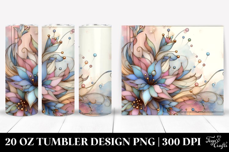 Lobelia Artwork, 20 Oz Tumbler example image 1