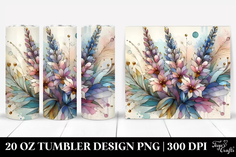 Lobelia Artwork, 20 Oz Tumbler