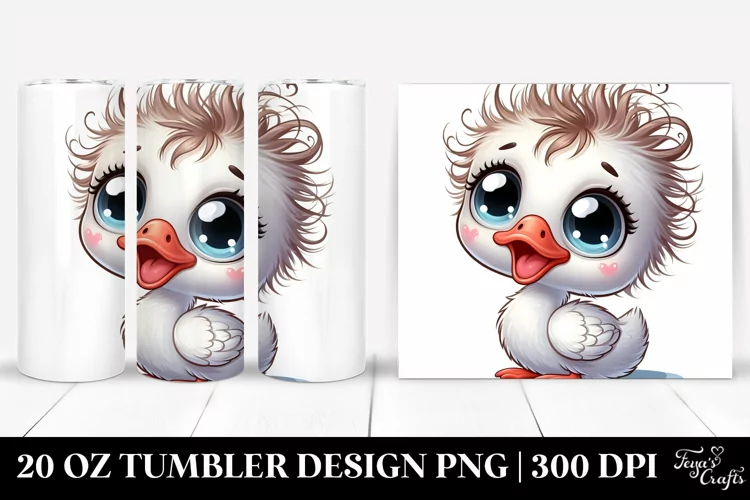 Crazy Baby Swan | 20 Oz Tumbler