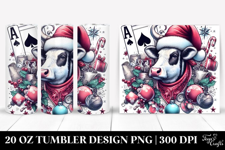 Christmas PNG 20 Oz Tumbler Design