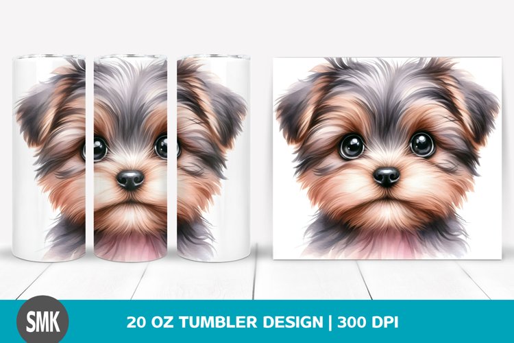 Cute Baby Yorkipoo | 20 oz Tumbler example image 1