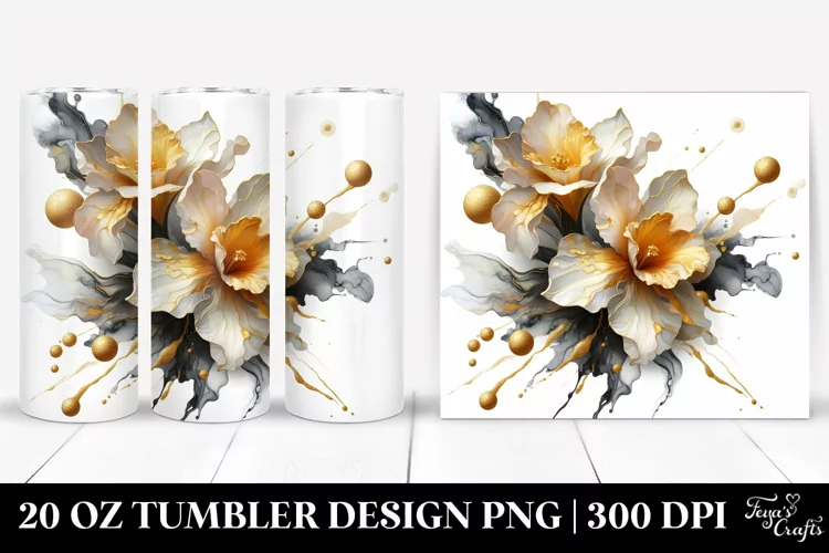 Glossy Narcissus Tumbler