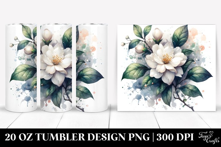 Shiny Jasmine Tumbler example image 1