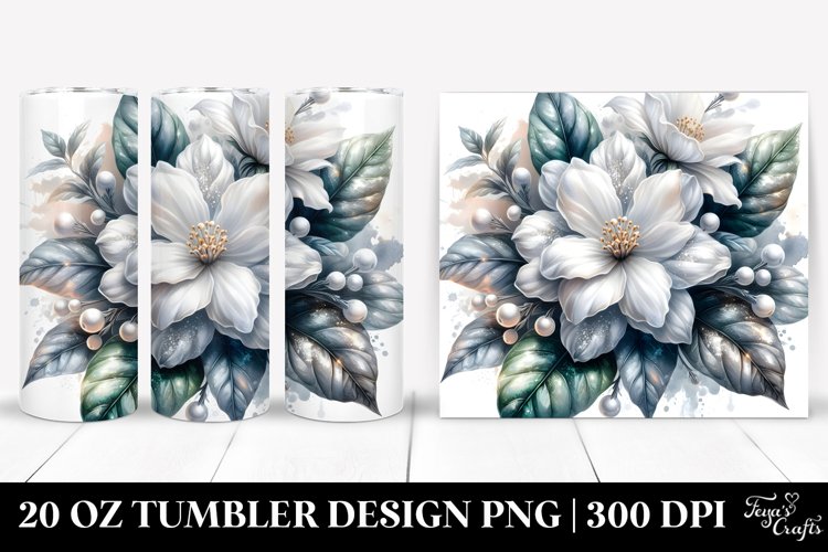 Shiny Jasmine Tumbler example image 1
