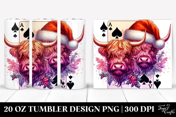 Christmas PNG 20 Oz Tumbler Design