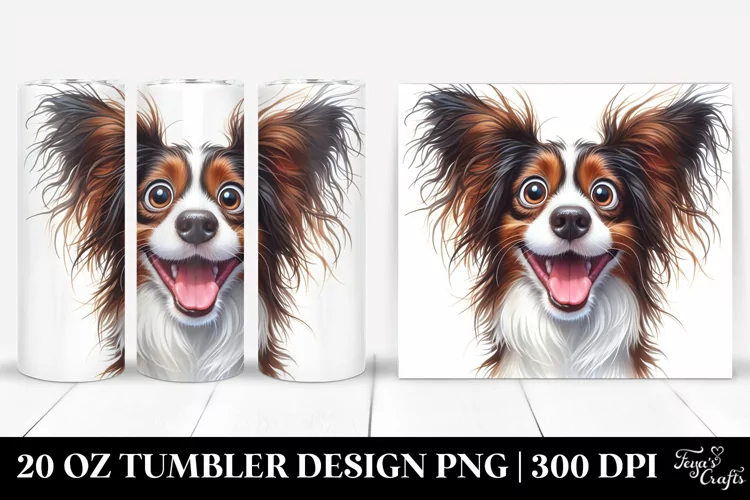 Colorful Crazy Brittany Tumbler
