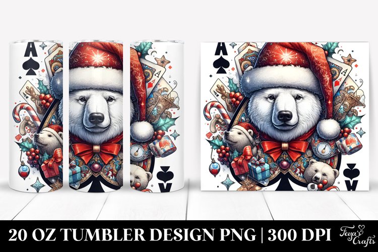 Christmas PNG 20 Oz Tumbler Design