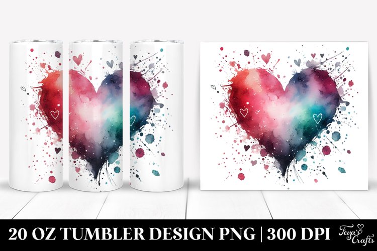 Valentines 20 Oz Tumbler Png