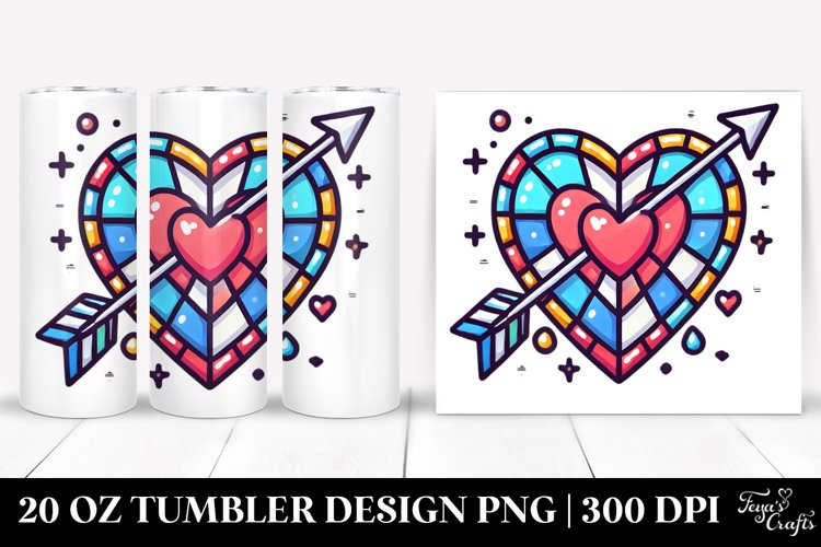 Valentines 20 Oz Tumbler Png