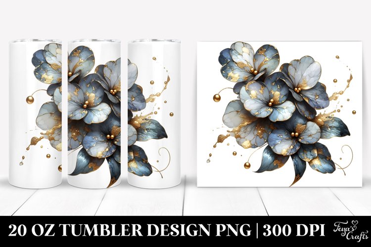 Shiny Impatiens Tumbler example image 1