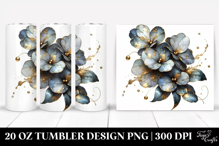 Shiny Impatiens Tumbler