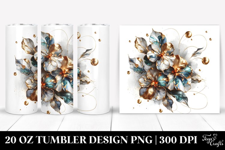 Shiny Impatiens Tumbler example image 1