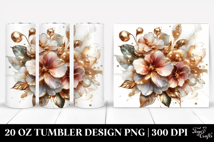 Shiny Impatiens Tumbler
