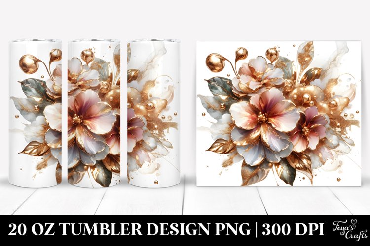 Shiny Impatiens Tumbler example image 1
