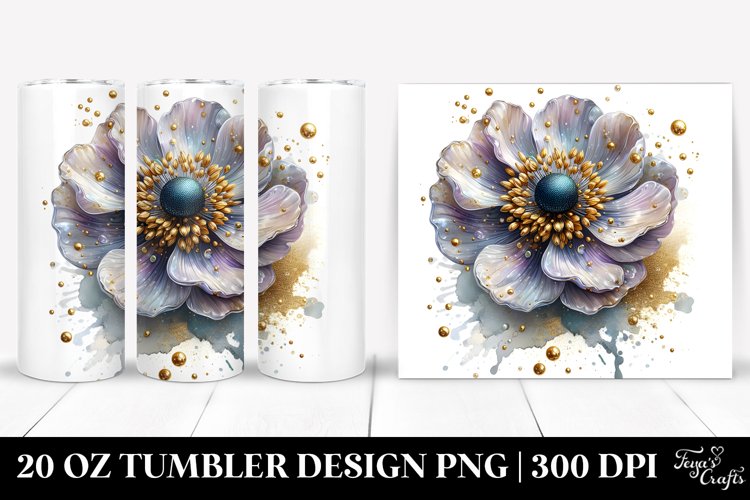 Shiny Anemone -like | 20 Oz Tumbler example image 1