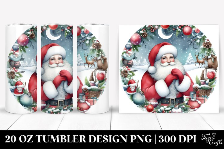 Santa Christmas Clipart Image 12