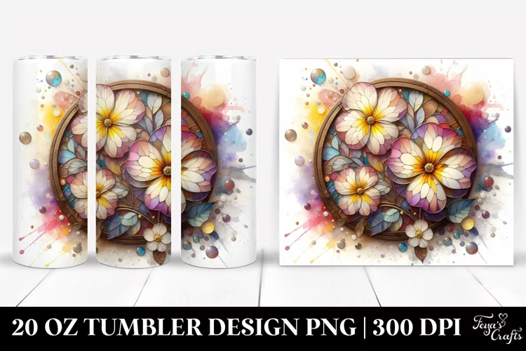 Primrose Artwork, 20 Oz Tumbler