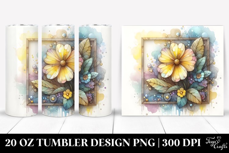 Primrose Artwork, 20 Oz Tumbler example image 1
