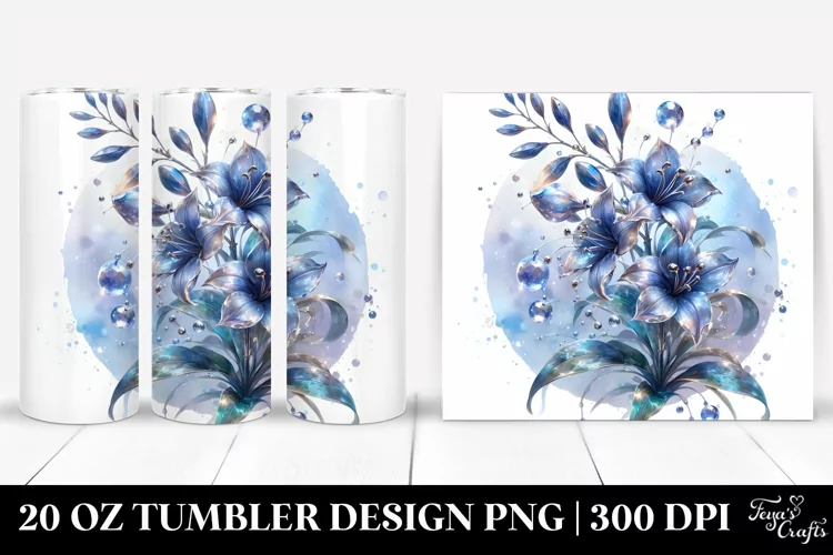 Glossy Lobelia | 20 Oz Tumbler