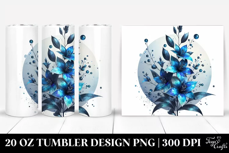 Glossy Lobelia | 20 Oz Tumbler