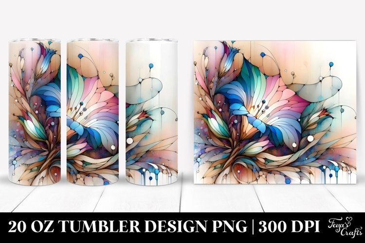 Stained Morning Glory Metallic Insertions example image 1