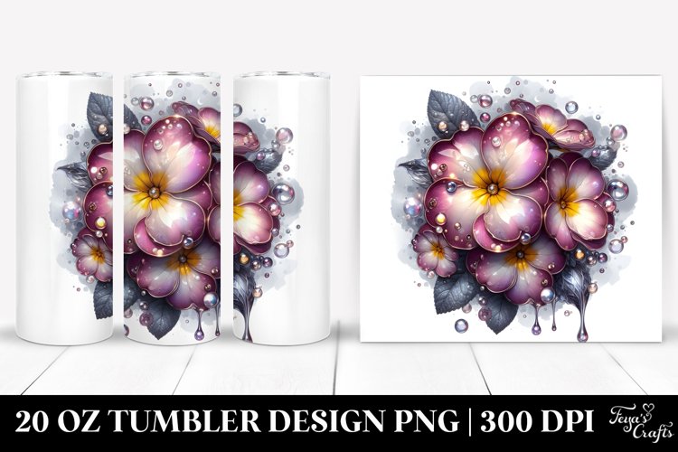 Glossy Metallic Primrose | 20 oz Tumbler example image 1