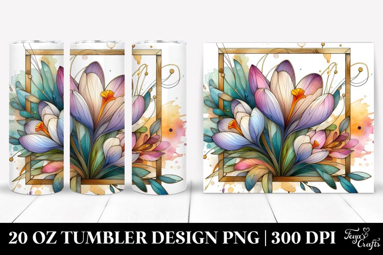 Stained Crocus with Golden Insertions example image 1
