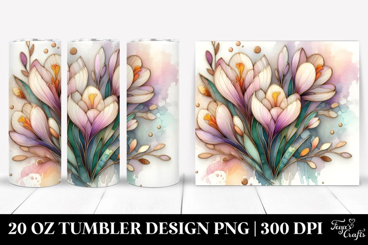 Stained Crocus with Golden Insertions example image 1