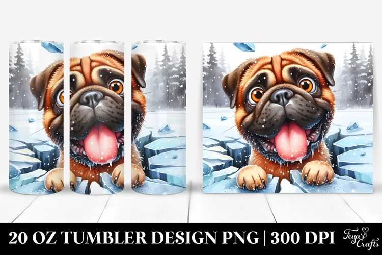 Crazy Bullmastiff | 20 Oz Tumbler