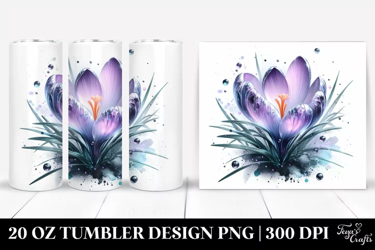 Shiny Crocus | 20 Oz Tumbler