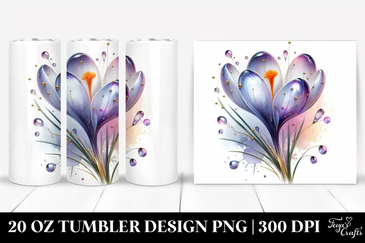 Shiny Crocus | 20 Oz Tumbler