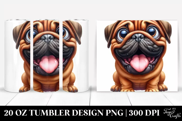 Funny Bullmastiff Tumbler | 20 oz Tumbler