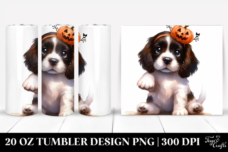 Halloween Clipart English Springer Spaniel 20 Oz Tumbler
