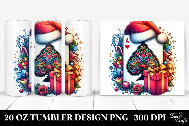 Christmas PNG 20 Oz Tumbler Design