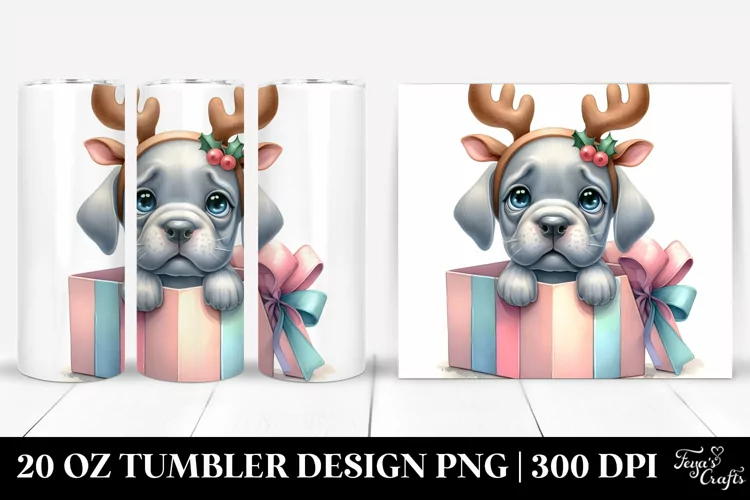 Expressive Great Dane 20 Oz Tumbler
